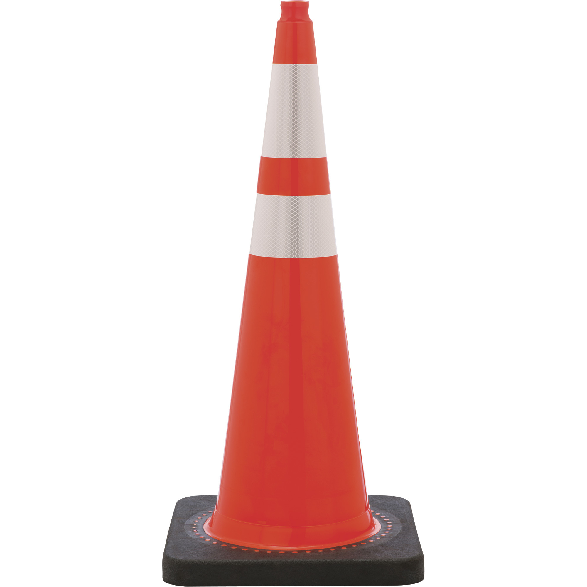 JBC Revolution Series Traffic Cone, Orange, With 3M Reflective Collar, 36in., Model# RS90055CT3M64